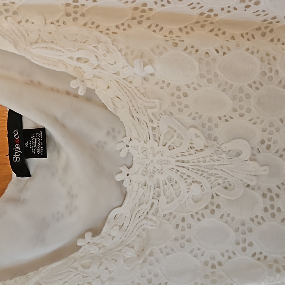 Off white summer dress or top. - Picture 4 of 7